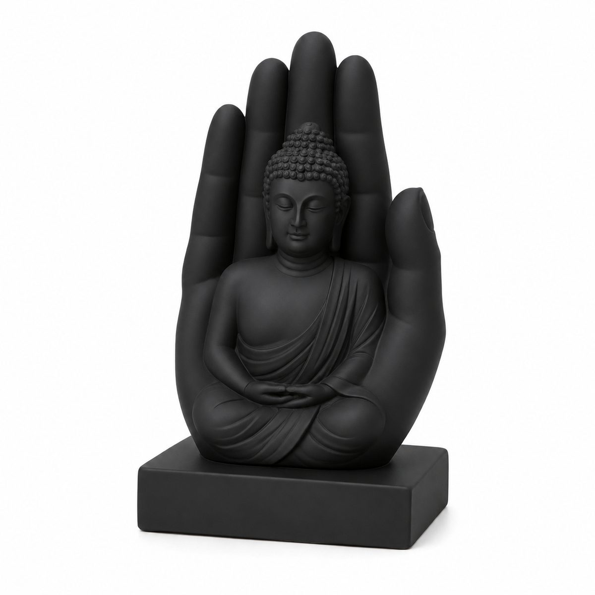Estátua de Buda com a Mão